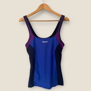 Roots Swim Colour Block Top 8